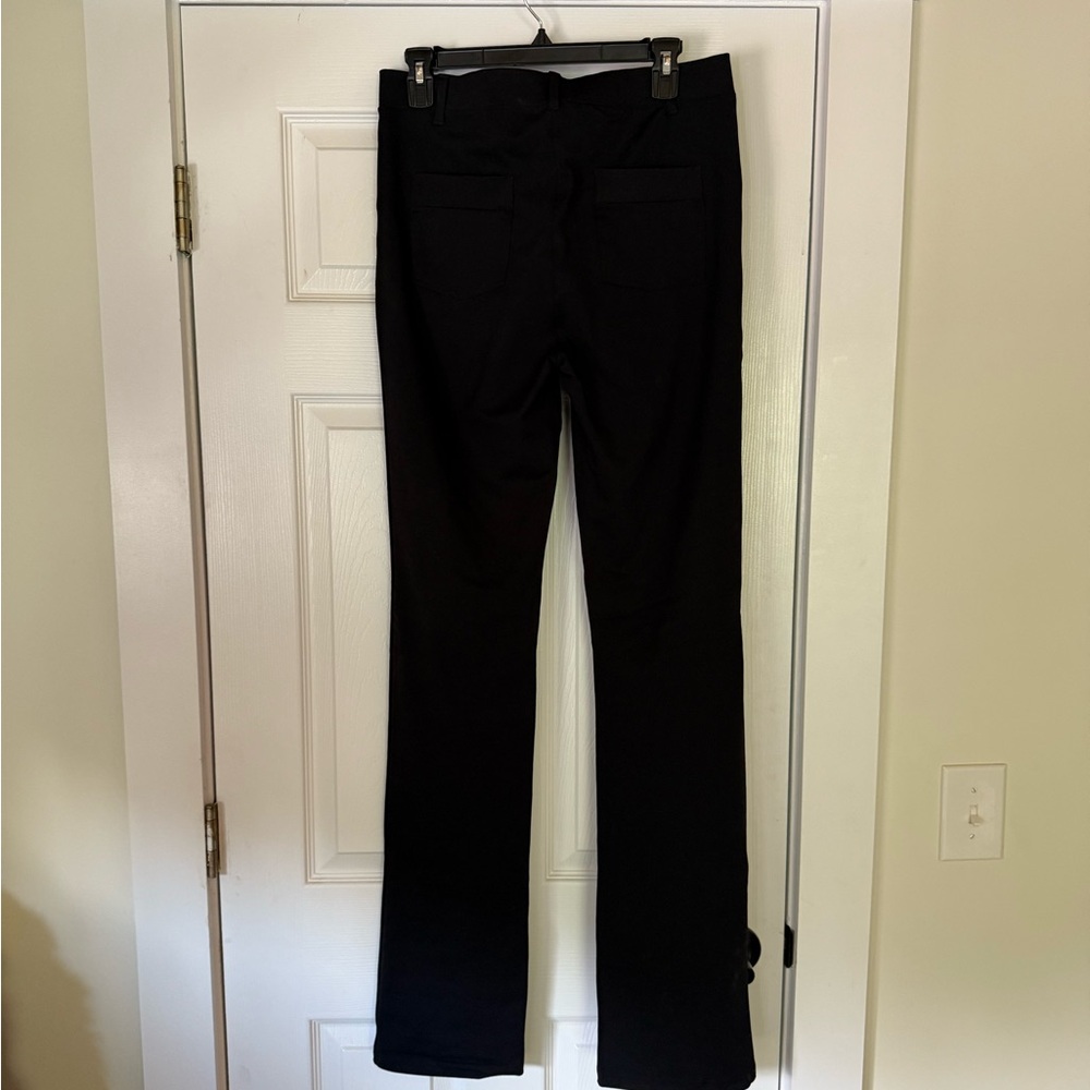 Classic Black Pants. Tall 35 inseam